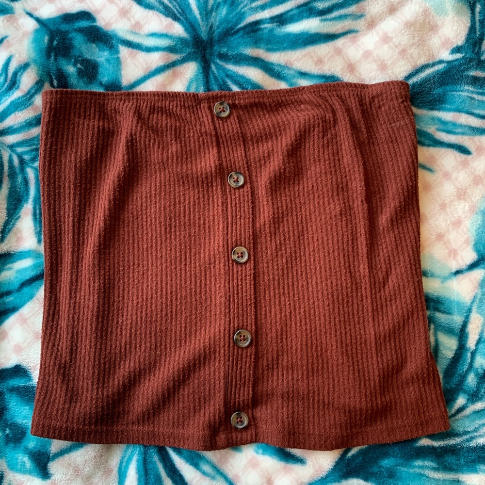 Button Up - Tube Top